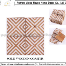 Custom Print Handmade Wooden Coaster